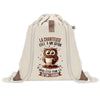 Sac à dos avec pochette Chanteuse Chouette Grain