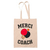 Noël cadeau de départ à la retraite cadeau de fin d'année scolaire idée cadeau cadeau de remerciement anniversaire coach sport sac cabas totebag sac jute