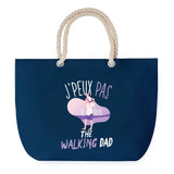 Sac de plage Bleu anse corde J'peux Pas The Walking Dad
