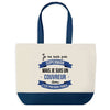 Sac de shopping bleu Couvreur Superman