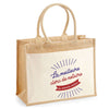 Sac Fête des Mères Mamie MAman Soeur Femme Famille Idée Cadeau anniversaire Noël Travail Boulot Métier Départ Retraite Collègue Femme cabas shopping plage
