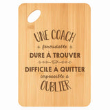 Planche bambou gravée personnalisée femme idée cadeau Fête des Mères apéro 30×20 prénom cuisine plateau fromage anniversaire noel maman mamie