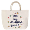 Sac Fête des Mères Mamie Famille Idée Cadeau anniversaire Noël Travail Boulot Métier Départ Retraite Collègue Femme cabas shopping plage