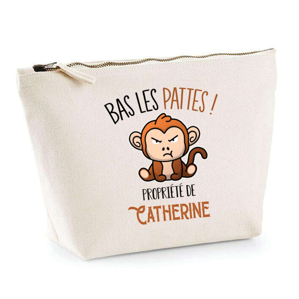 Trousse pochette de rangement maquillage Fête des Mères Mamie Famille Idée Cadeau anniversaire Noël Travail Boulot Métier Départ Retraite Collègue Femme