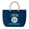 Sac de plage Bleu anse corde J'peux Pas Natation Synchronisee