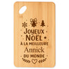 Planche à découper cadeau Noël famille amis papa maman mamie papi, idée cadeau apéro et cuisine, Secret Santa