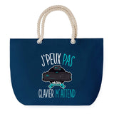 Sac de plage Bleu anse corde J'peux Pas Jeux PC