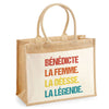 Sac Fête des Mères Mamie MAman Soeur Femme Famille Idée Cadeau anniversaire Noël Travail Boulot Métier Départ Retraite Collègue Femme cabas shopping plage