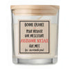 noël cadeau départ retraite travail collègue idée fête des mères boulot soeur grand-mères santa anniversaire femme fille saint valentin mamie maman bougie candle homme papa grand-père soeur frère