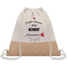 Sac Fête des Pères Papi Papa Cadeau anniversaire Noël Travail Boulot Métier Départ Retraite Collègue Homme cabas shopping plage
