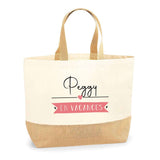 Sac Jute Fête des Mères Fêtes des Pères Mamie Papi Famille Idée Cadeau anniversaire Noël Travail Boulot Métier Départ Retraite Collègue Femme Homme