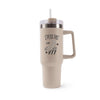 Mug isotherme Beige VTT Sport J'peux pas