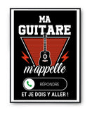 Affiche Guitare m'appelle