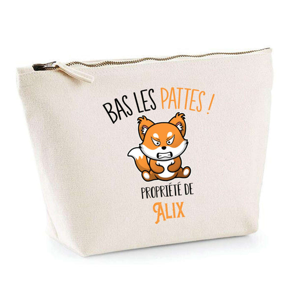 Trousse pochette de rangement maquillage Fête des Mères Mamie Famille Idée Cadeau anniversaire Noël Travail Boulot Métier Départ Retraite Collègue Femme