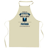 Cadeau Cuisinier cuisinière mère maman papa père mamie papi Vêtement Blouse de protection Barbecue Jardinage Tablier de Travail Tâches ménagères 
