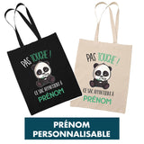 Tote Bag personnalisable Pas touche ! - Planetee