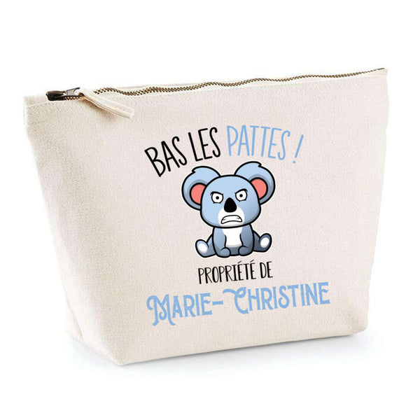 Trousse pochette de rangement maquillage Fête des Mères Mamie Famille Idée Cadeau anniversaire Noël Travail Boulot Métier Départ Retraite Collègue Femme