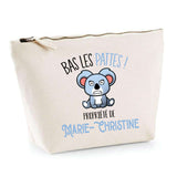 Trousse pochette de rangement maquillage Fête des Mères Mamie Famille Idée Cadeau anniversaire Noël Travail Boulot Métier Départ Retraite Collègue Femme