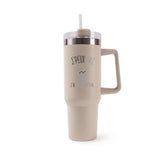 Mug isotherme Beige Compta J'peux pas