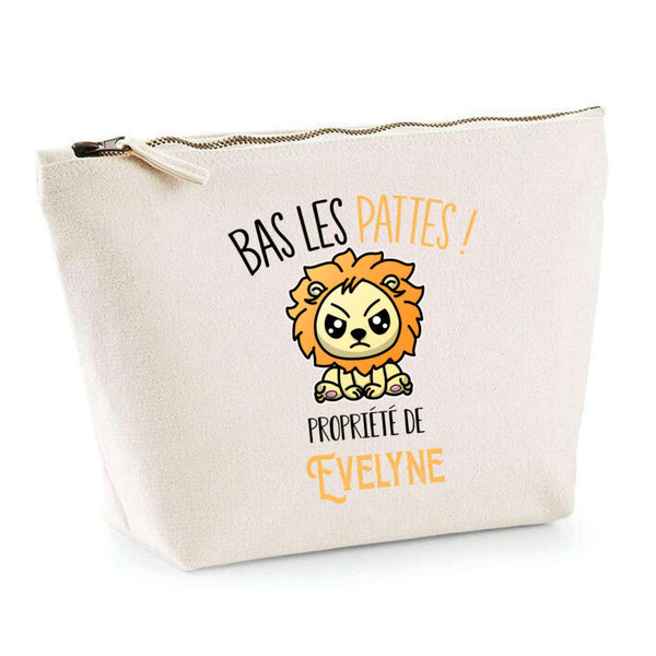 Trousse pochette de rangement maquillage Fête des Mères Mamie Famille Idée Cadeau anniversaire Noël Travail Boulot Métier Départ Retraite Collègue Femme