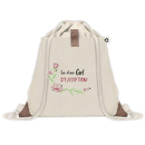 Sac à dos avec pochette Girl d'exception