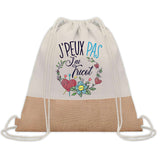 Sac Fête des Mères Mamie Cadeau anniversaire Noël Travail Métier Départ Retraite Collègue Femme Homme Fête des Pères Papa Maman Papi cabas shopping plage