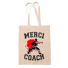 Noël cadeau de départ à la retraite cadeau de fin d'année scolaire idée cadeau cadeau de remerciement anniversaire coach sport sac cabas totebag sac jute