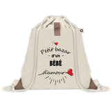 Sac à dos avec pochette Bazar d'un Bébé d'amour