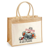 Sac Fête des Mères Mamie MAman Soeur Femme Famille Idée Cadeau anniversaire Noël Travail Boulot Métier Départ Retraite Collègue Femme cabas shopping plage