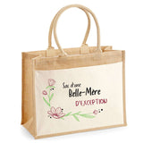 Sac Fête des Mères Mamie MAman Soeur Femme Famille Idée Cadeau anniversaire Noël Travail Boulot Métier Départ Retraite Collègue Femme cabas shopping plage