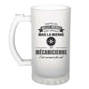 Chope de bière personnalisé, idée cadeau pour maman, femme ou collègue. Parfait pour Noël, anniversaire, fête des mères ou Secret Santa.