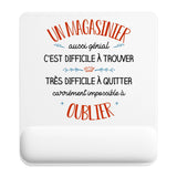 Tapis de souris ergonomique avec repose-poignet, accessoire bureau pour femme et homme, fête des pères, cadeau pas cher, idée cadeau fête des mères, secret santa, départ à la retraite, télétravail et gaming