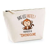 Trousse pochette de rangement maquillage Fête des Mères Mamie Famille Idée Cadeau anniversaire Noël Travail Boulot Métier Départ Retraite Collègue Femme