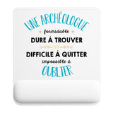 Tapis de souris ergonomique avec repose-poignet, accessoire bureau pour femme et homme, fête des pères, cadeau pas cher, idée cadeau fête des mères, secret santa, départ à la retraite, télétravail et gaming