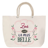 Sac Fête des Mères Mamie Famille Idée Cadeau anniversaire Noël Travail Boulot Métier Départ Retraite Collègue Femme cabas shopping plage