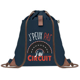 sac a dos bleu coton recycle avec pochette idee cadeau originale pour collegue ami prof ou membre de la famille cadeau mixte noel anniversaire secret santa ou depart au travail sac leger pratique et ecologique design breton moderne