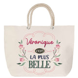 Sac Fête des Mères Mamie Famille Idée Cadeau anniversaire Noël Travail Boulot Métier Départ Retraite Collègue Femme cabas shopping plage