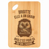 Planche bambou gravée personnalisée femme idée cadeau Fête des Mères apéro 30×20 prénom cuisine plateau fromage anniversaire noel maman mamie