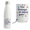 idée cadeau maman fête des mères prénom secret santa anniversaire femme noel gourde écologique