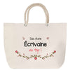 Sac Fête des Mères Mamie Famille Idée Cadeau anniversaire Noël Travail Boulot Métier Départ Retraite Collègue Femme cabas shopping plage