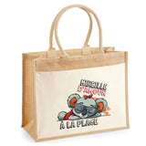 Sac Fête des Mères Mamie MAman Soeur Femme Famille Idée Cadeau anniversaire Noël Travail Boulot Métier Départ Retraite Collègue Femme cabas shopping plage