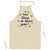 Cadeau Cuisinier cuisinière mère maman papa père mamie papi Vêtement Blouse de protection Barbecue Jardinage Tablier de Travail Tâches ménagères 