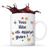 Mug personnalisé, idée cadeau pour maman, femme ou collègue. Parfait pour Noël, anniversaire, fête des mères ou Secret Santa.