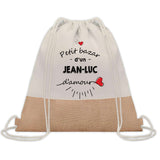 Sac Fête des Pères Papi Papa Cadeau anniversaire Noël Travail Boulot Métier Départ Retraite Collègue Homme cabas shopping plage