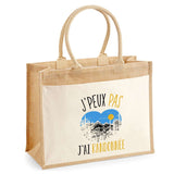 Sac Fête des Mères Mamie Famille Idée Cadeau anniversaire Noël Travail Boulot Métier Départ Retraite Collègue Femme cabas shopping plage Homme Papa Papi Pères Frère