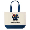 Sac Fête des Mères Mamie Famille Idée Cadeau anniversaire Noël Travail Boulot Métier Départ Retraite Collègue Femme cabas shopping plage