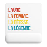 Tapis de souris ergonomique avec repose-poignet, accessoire bureau pour femme et homme, fête des pères, cadeau pas cher, idée cadeau fête des mères, secret santa, départ à la retraite, télétravail et gaming