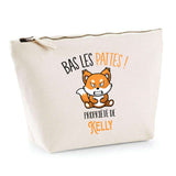 Trousse pochette de rangement maquillage Fête des Mères Mamie Famille Idée Cadeau anniversaire Noël Travail Boulot Métier Départ Retraite Collègue Femme