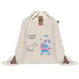 Sac à dos avec pochette Copine Les Autres vs Moi