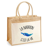 Sac Fête des Mères Mamie MAman Soeur Femme Famille Idée Cadeau anniversaire Noël Travail Boulot Métier Départ Retraite Collègue Femme cabas shopping plage